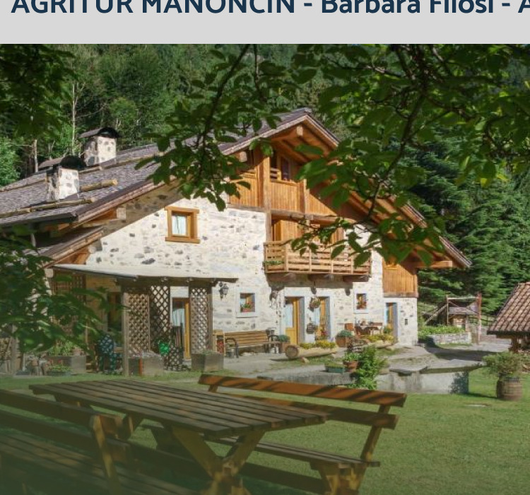 Agritur Manoncin nella Valle di Daone
